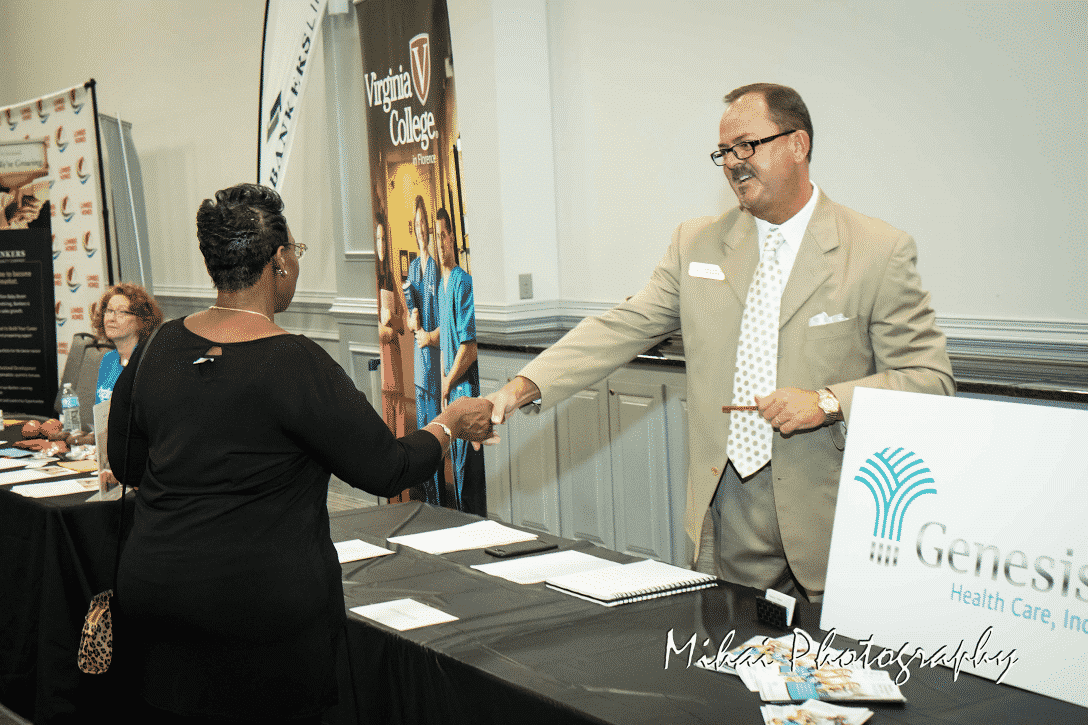 Photo of Howard Nettles of Genesis Healthcare SC at Florence Business Empowerment & Career Fair